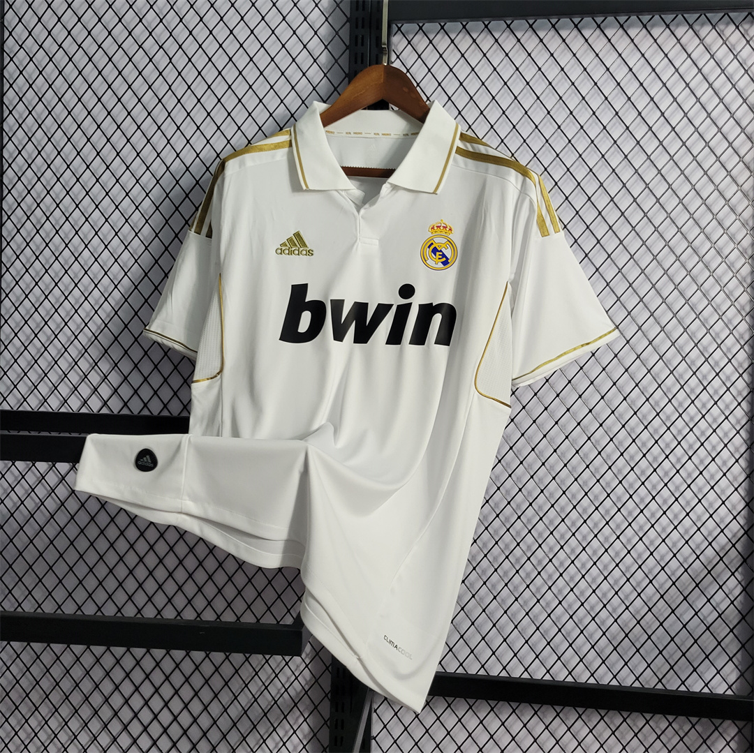 11-12 Real Madrid Home Retro Jersey - view 3
