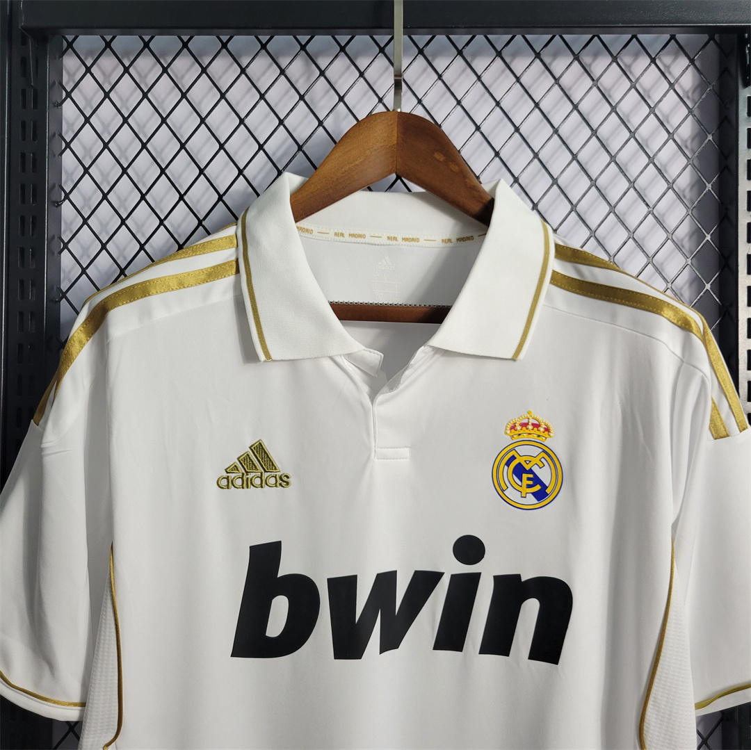 11-12 Real Madrid Home Retro Jersey - view 12