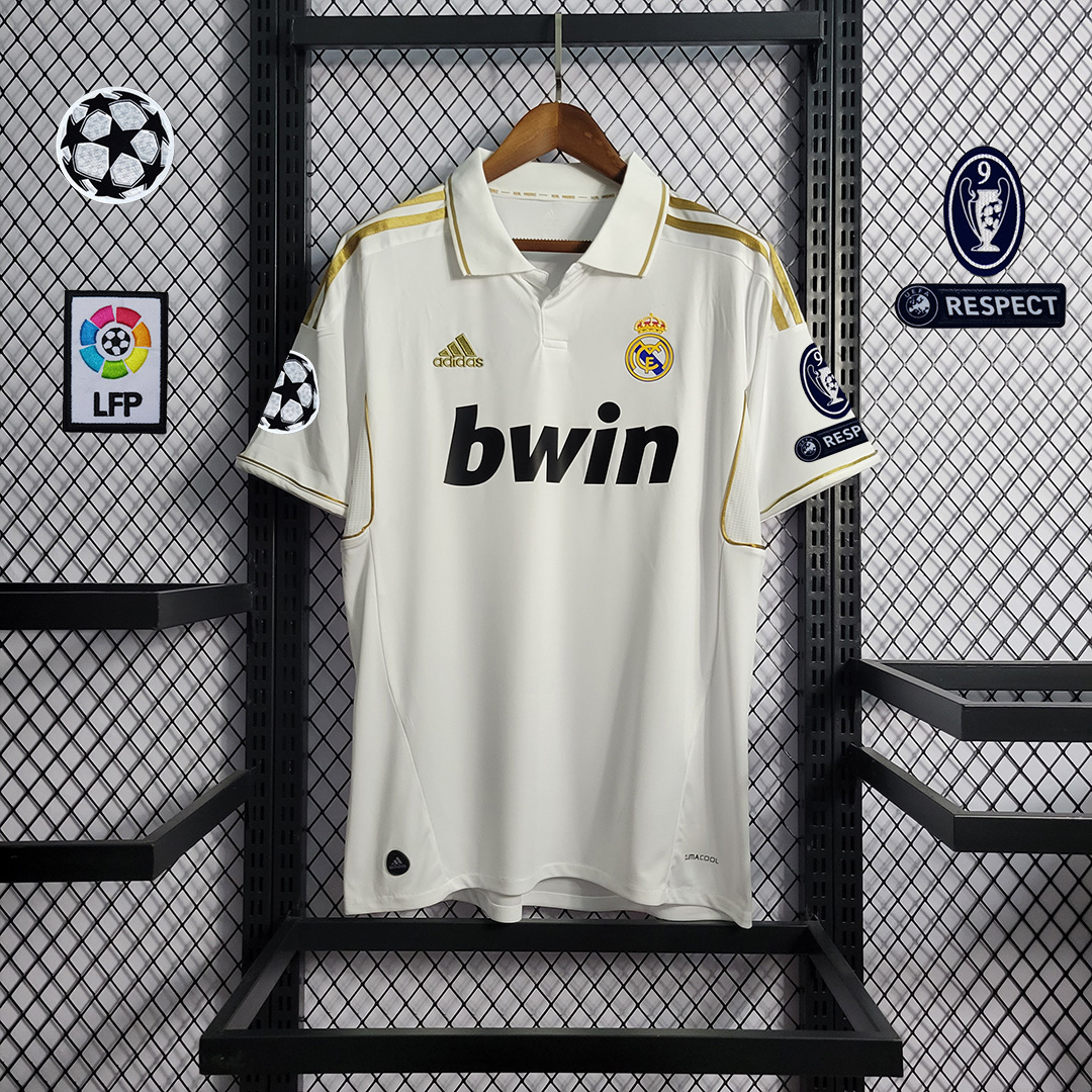 11-12 Real Madrid Home Retro Jersey - view 15