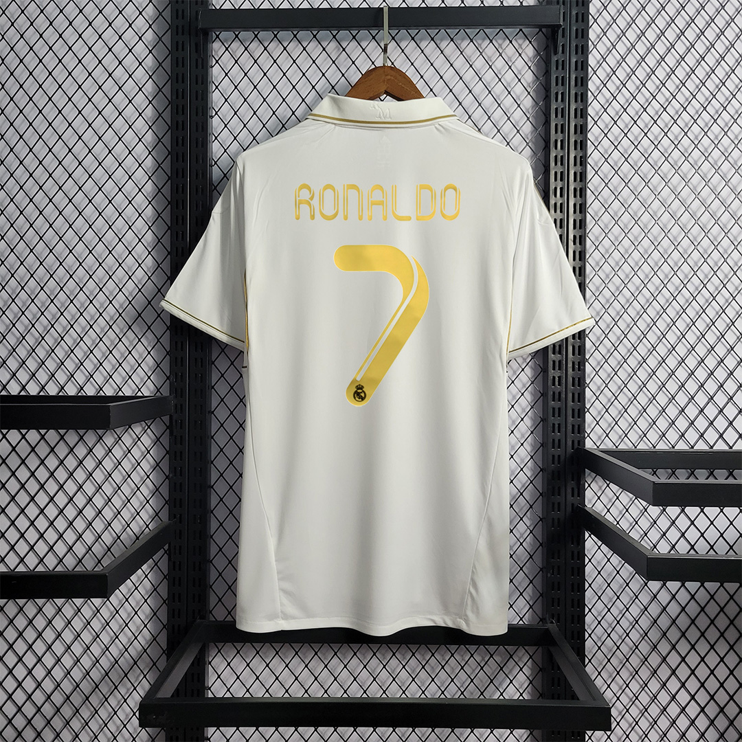 11-12 Real Madrid Home Retro Jersey - view 10