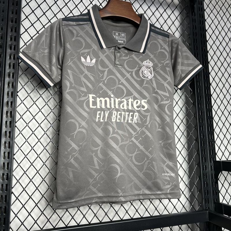 24-25 Real Madrid Third Away Kids Kit Jersey+Shorts - view 4