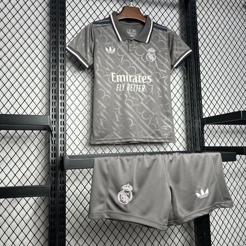 24-25 Real Madrid Third Away Kids Kit Jersey+Shorts - view 5