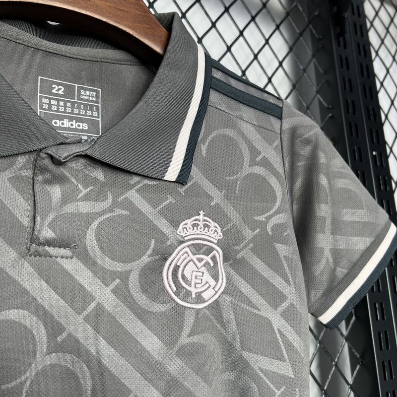 24-25 Real Madrid Third Away Kids Kit Jersey+Shorts - view 6