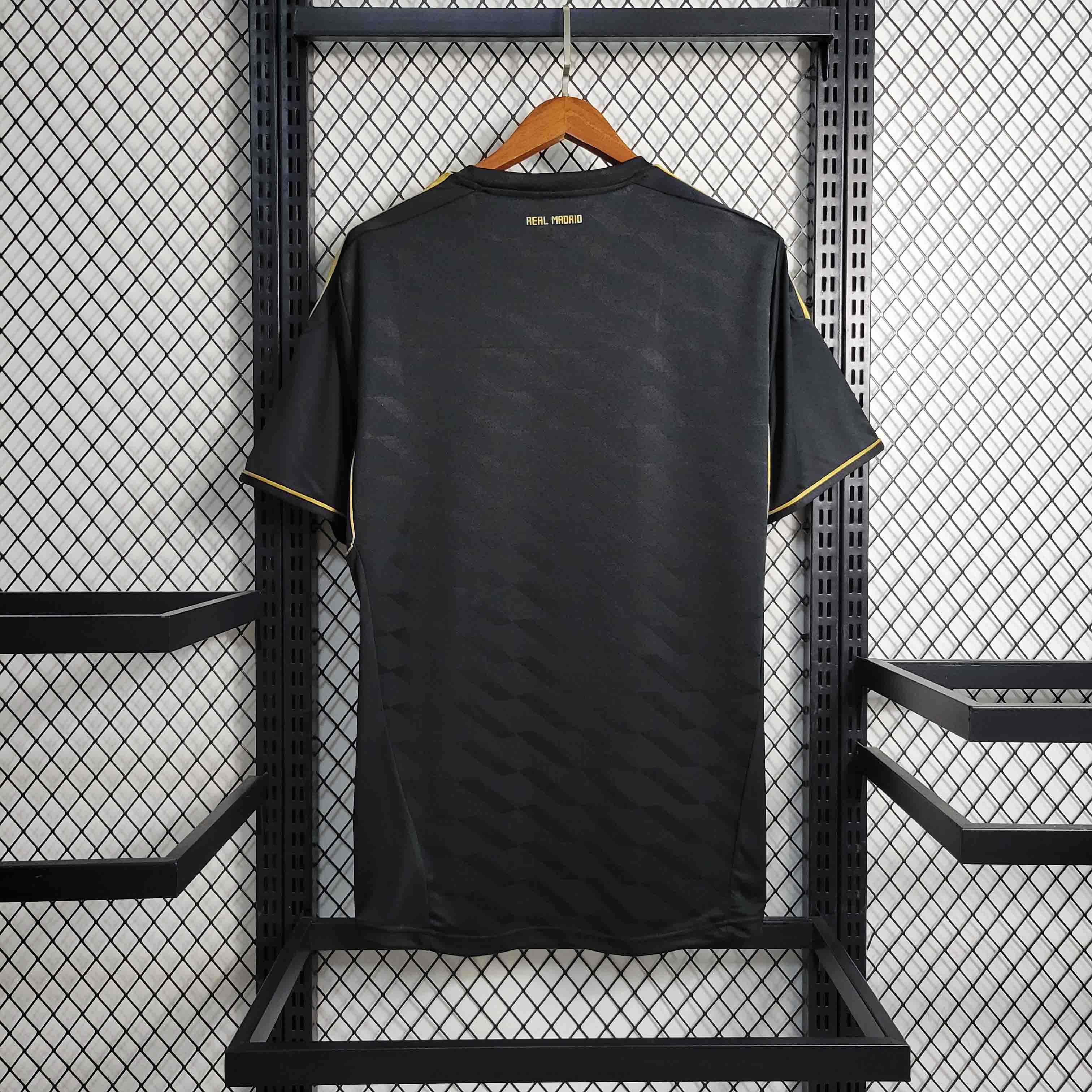 11-12 Real Madrid Away Retro Jersey Black - view 3