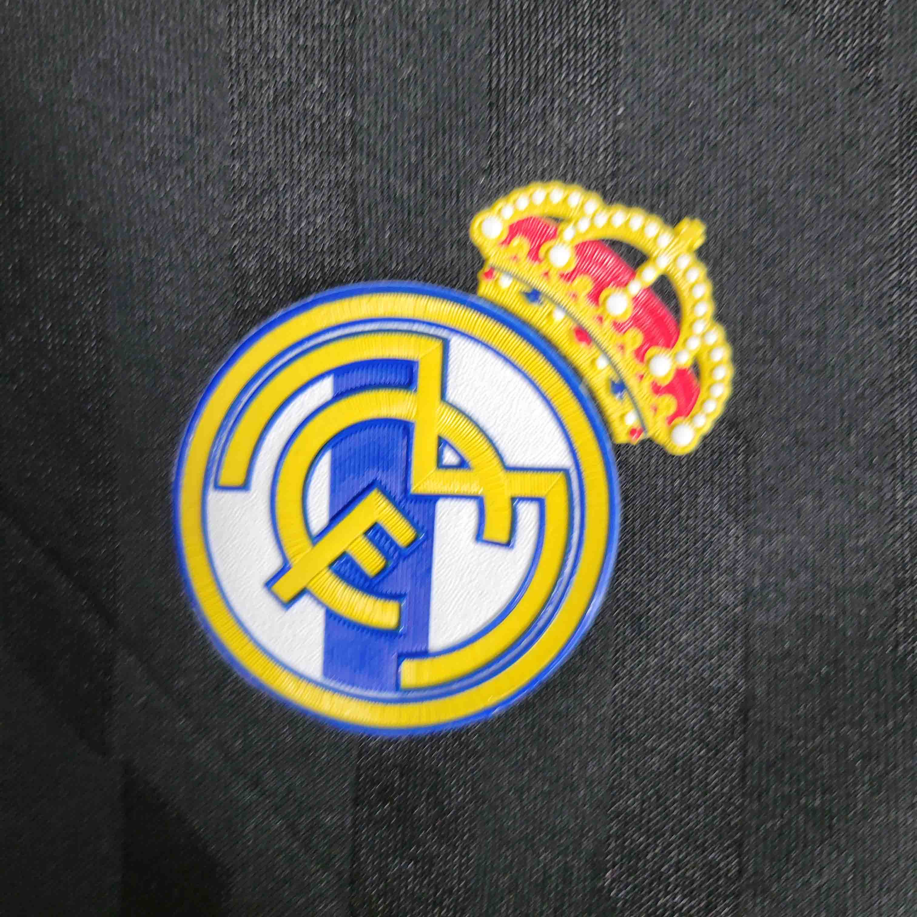11-12 Real Madrid Away Retro Jersey Black - view 7
