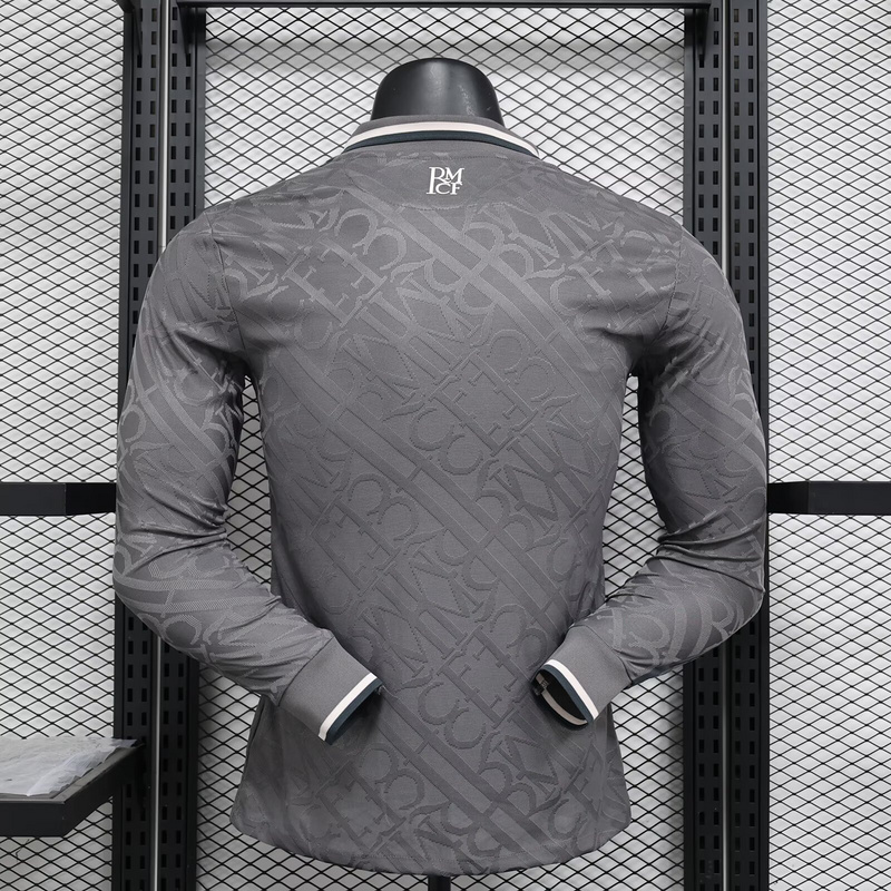 24-25 Real Madrid Third Away Soccer Jersey Player Version Long Sleeve - view 3
