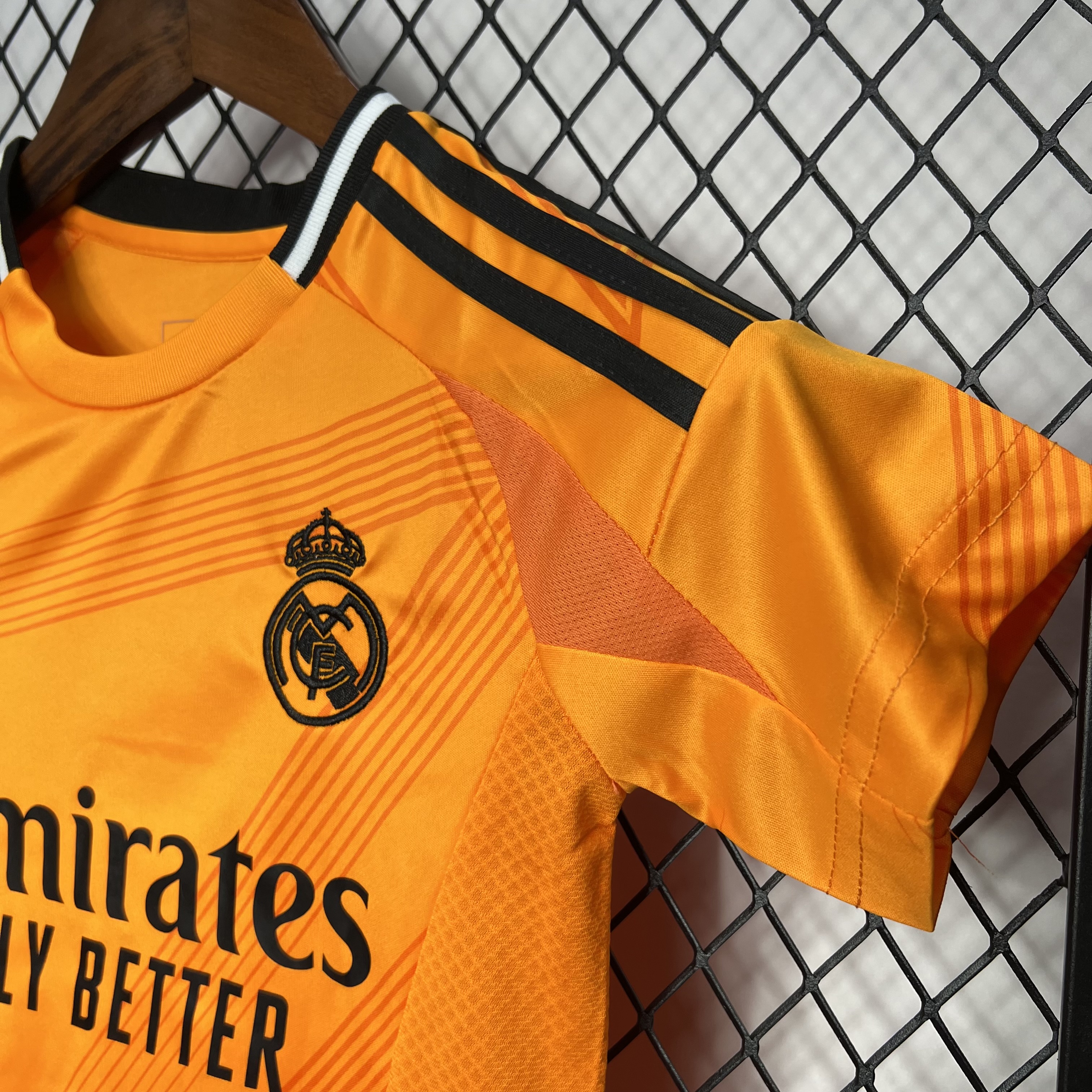 24-25 Real Madrid Third Away Kids Kit Soccer Jersey+Shorts - view 7
