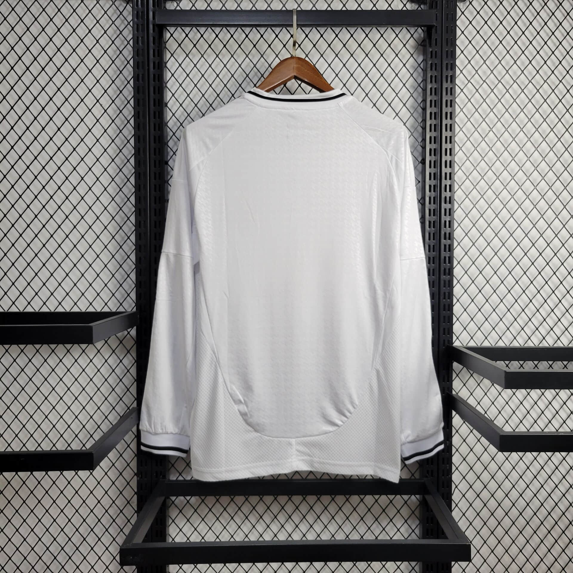 24-25 Real Madrid Home Soccer Jersey Long Sleeve - view 3