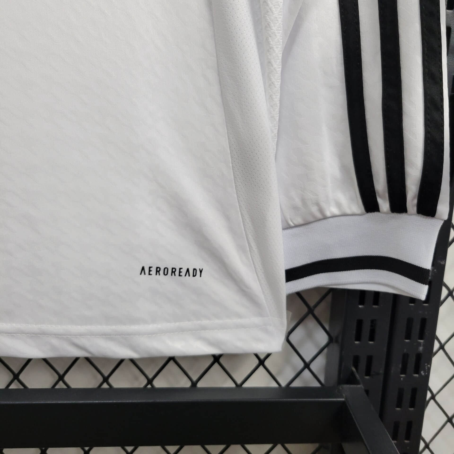 24-25 Real Madrid Home Soccer Jersey Long Sleeve - view 4