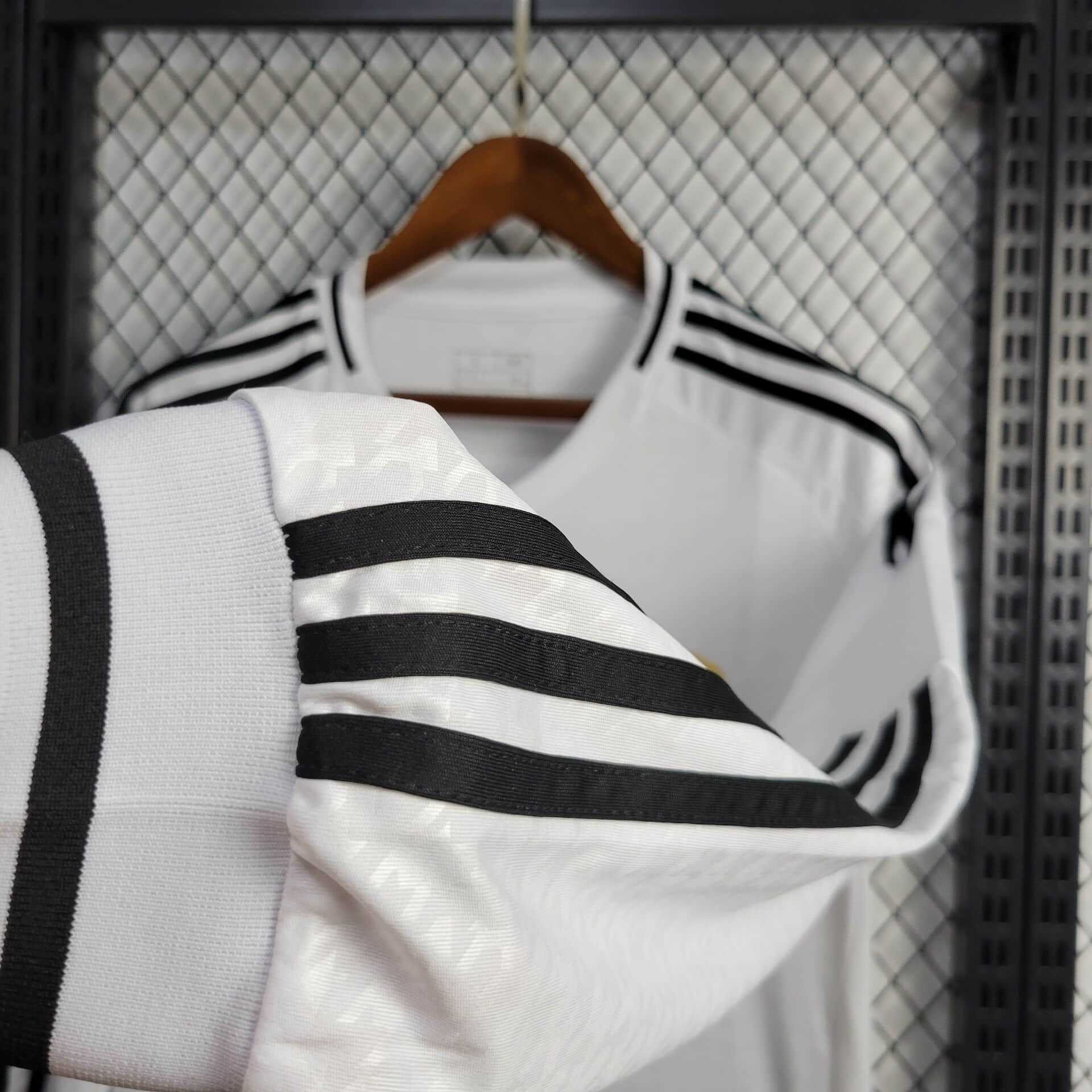 24-25 Real Madrid Home Soccer Jersey Long Sleeve - view 5