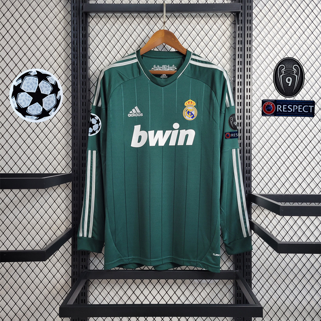 2012/13 Real Madrid Third Away Retro Jersey Long Sleeve - view 10