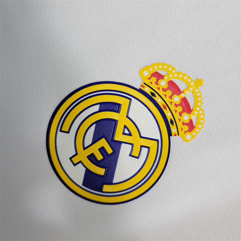 16-17 Real Madrid Home Retro Jersey Long Sleeve - view 5