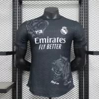 23-24 Real Madrid Y-3 Special Fourth Jersey Black Player Version - view 1