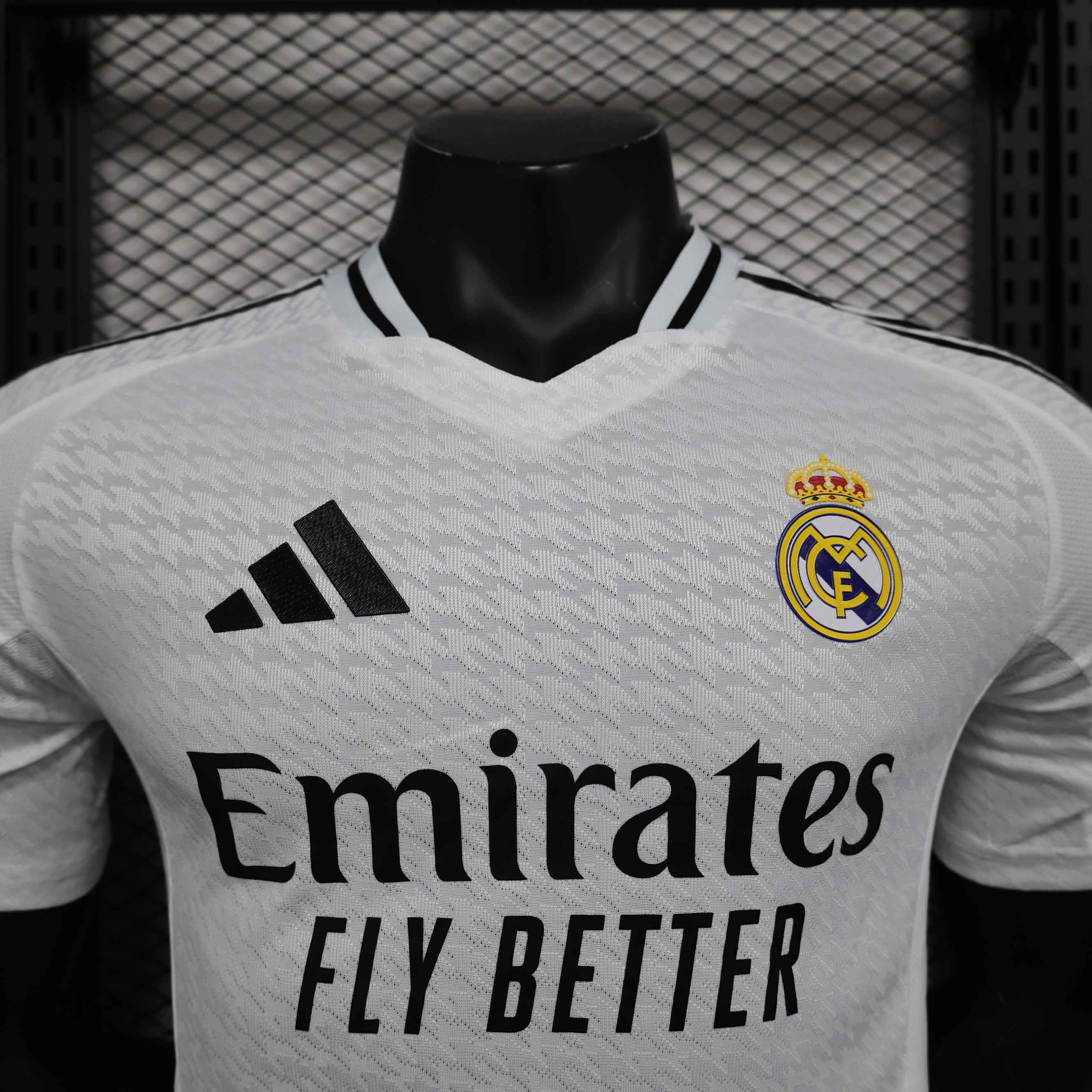 24-25 Real Madrid Home Soccer Jersey Player Version - view 6