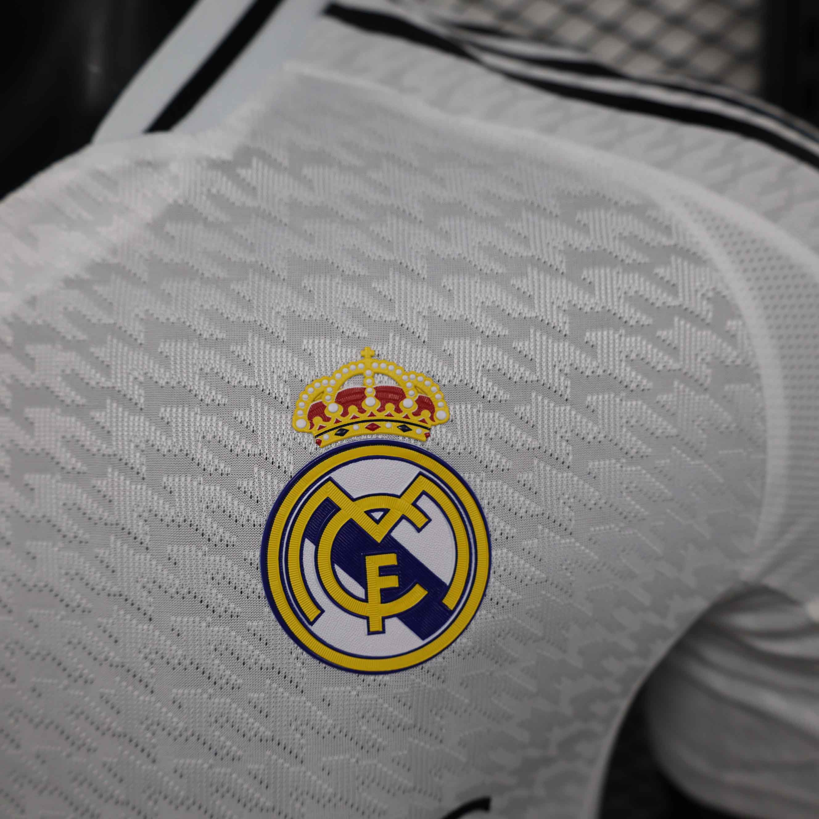24-25 Real Madrid Home Soccer Jersey Player Version - view 7