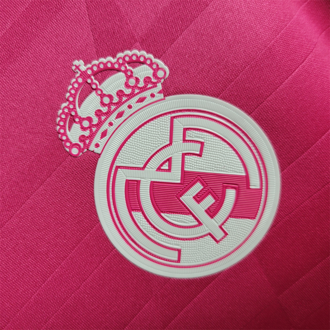 2014/15 Real Madrid Away Retro Jersey Pink - view 11