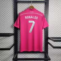 2014/15 Real Madrid Away Retro Jersey Pink - view 5