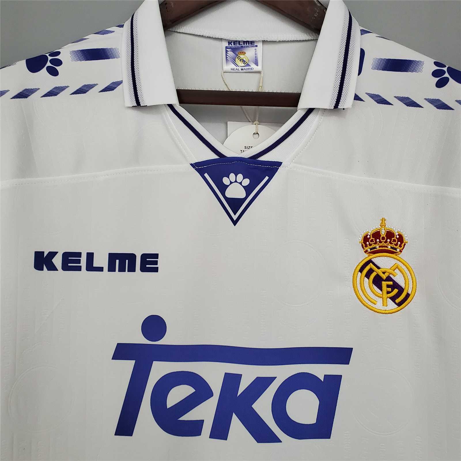 1996/97 Real Madrid Home Retro Jersey - view 5