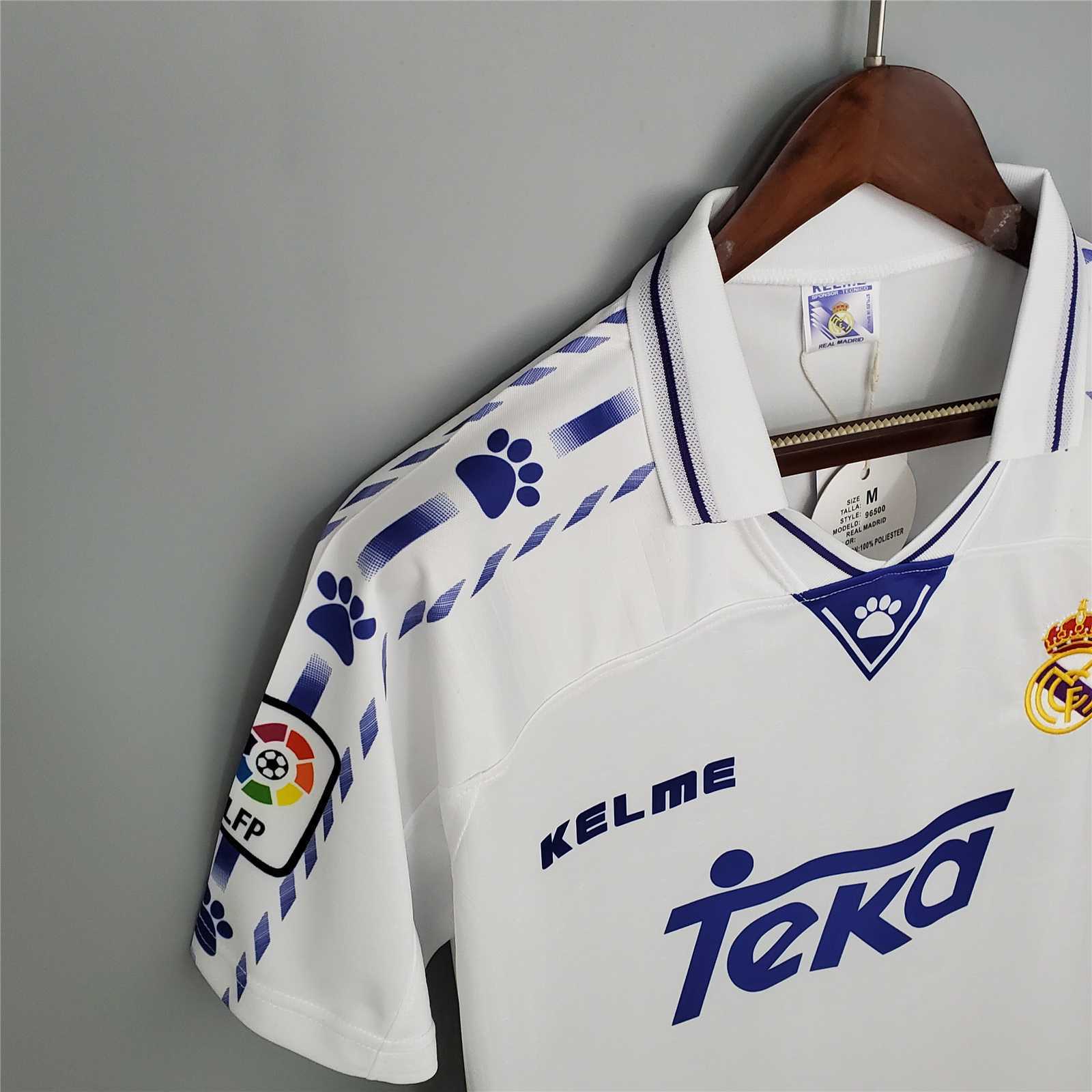 1996/97 Real Madrid Home Retro Jersey - view 6