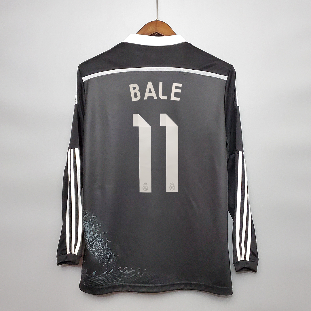 2014/15 Real Madrid Ronaldo#7 Third Away Retro Jersey Long Sleeve - view 12