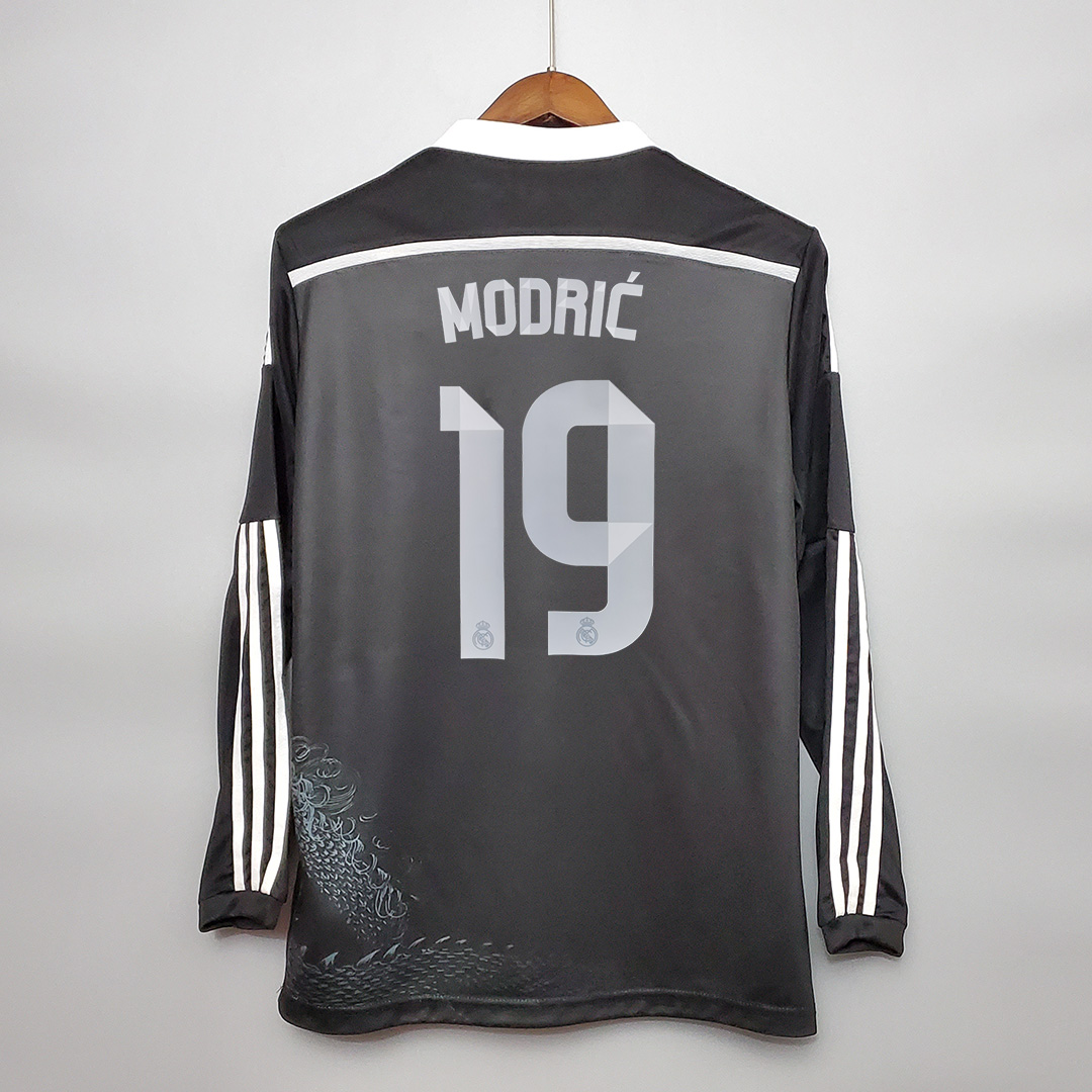 2014/15 Real Madrid Ronaldo#7 Third Away Retro Jersey Long Sleeve - view 6