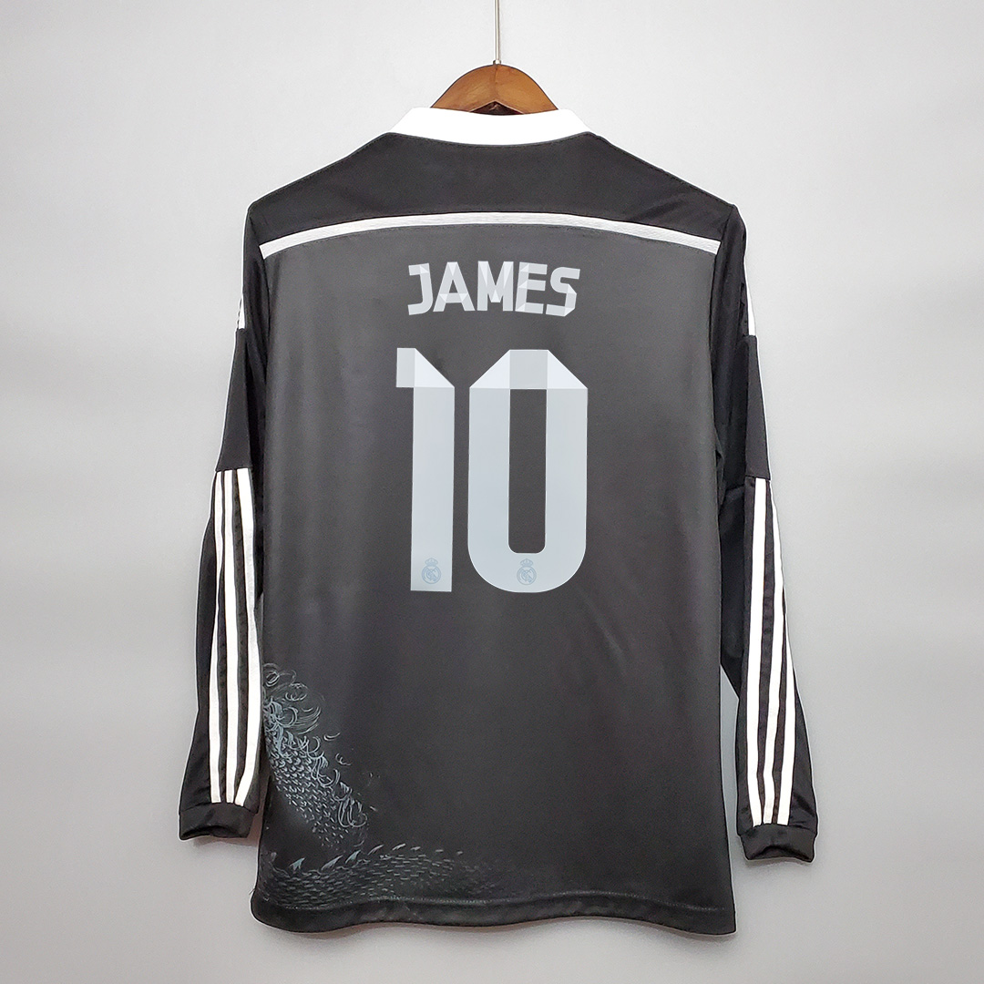 2014/15 Real Madrid Ronaldo#7 Third Away Retro Jersey Long Sleeve - view 10
