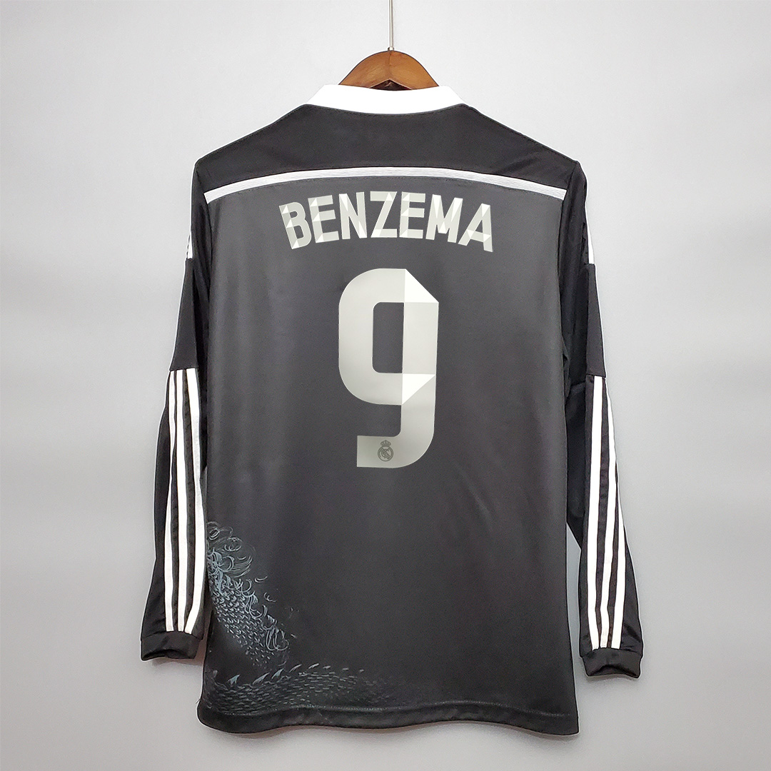 2014/15 Real Madrid Ronaldo#7 Third Away Retro Jersey Long Sleeve - view 11