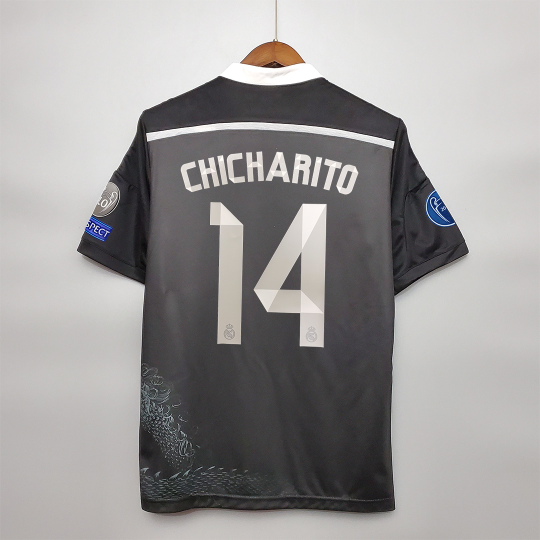 2014/15 Real Madrid Ronaldo#7 Third Away Retro Jersey - view 16