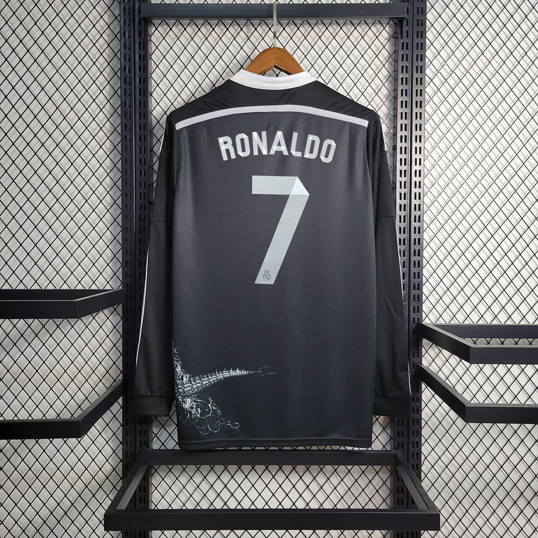2014/15 Real Madrid Third Away Retro Jersey Long Sleeve - view 6