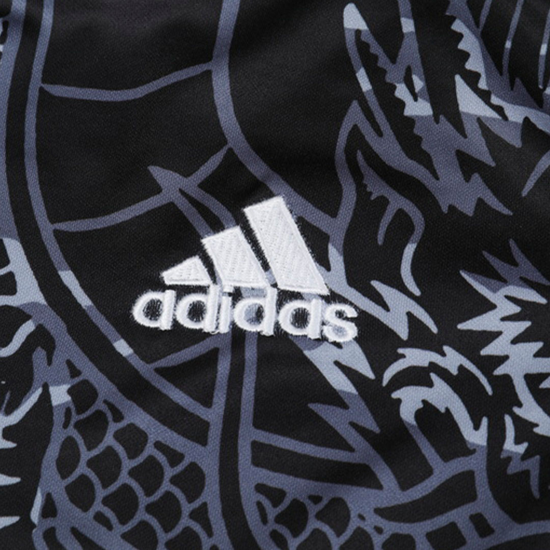 Kids Real Madrid Zipper Sweatshirt Kit(Top+Pants) Black 2023/24 - view 15