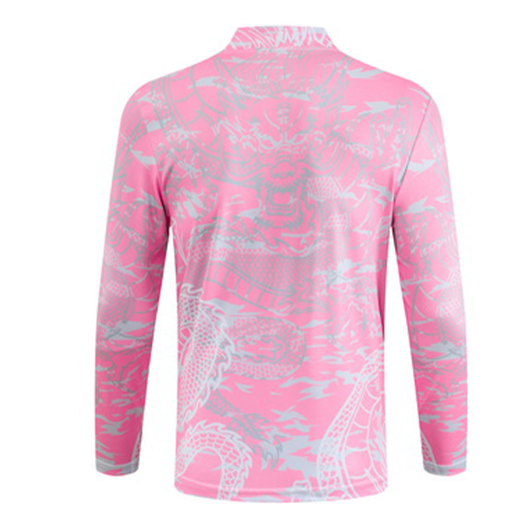 Real Madrid Zipper Sweatshirt Kit(Top+Pants) Pink 2023/24 - view 9