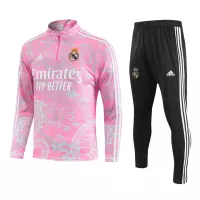 Real Madrid Zipper Sweatshirt Kit(Top+Pants) Pink 2023/24 - view 14