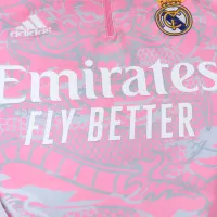 Real Madrid Zipper Sweatshirt Kit(Top+Pants) Pink 2023/24 - view 6