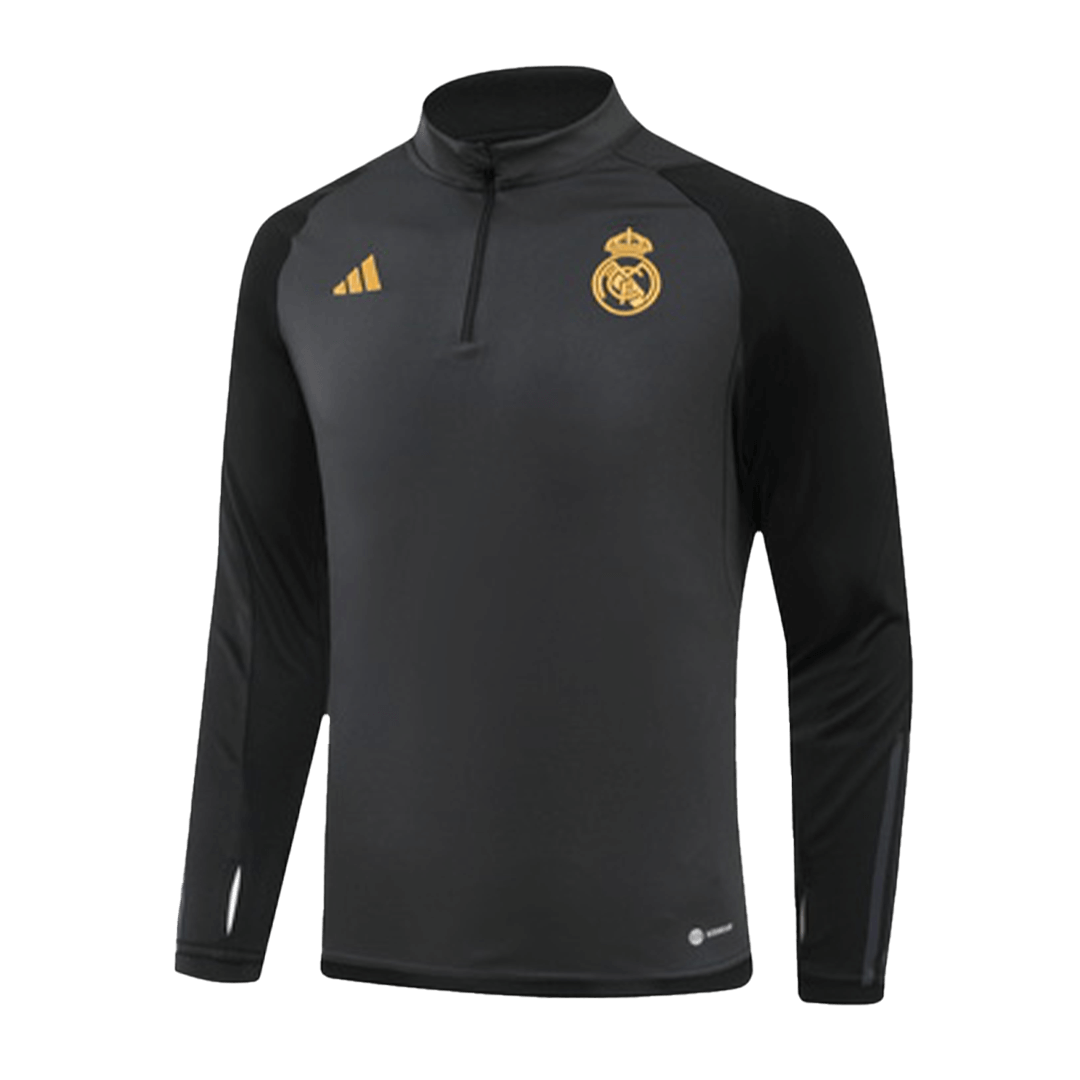 Real Madrid Zipper Sweatshirt Kit(Top+Pants) Black 2023/24 - view 14