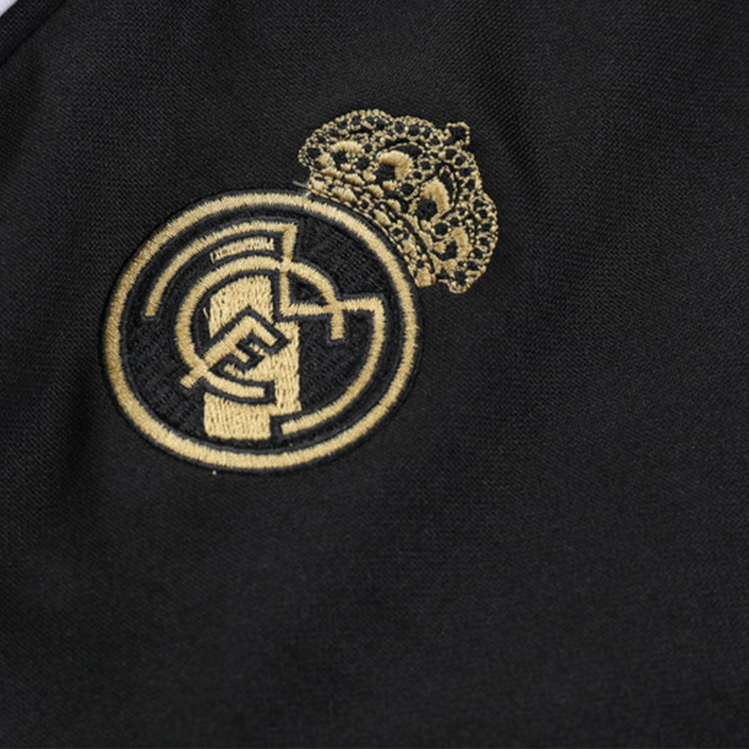 Real Madrid Zipper Sweatshirt Kit(Top+Pants) Yellow 2023/24 - view 3