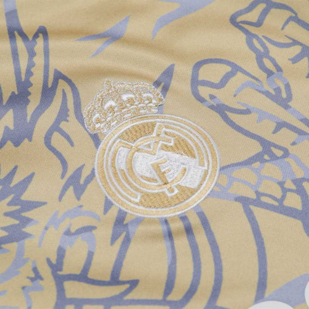 Real Madrid Zipper Sweatshirt Kit(Top+Pants) Yellow 2023/24 - view 13
