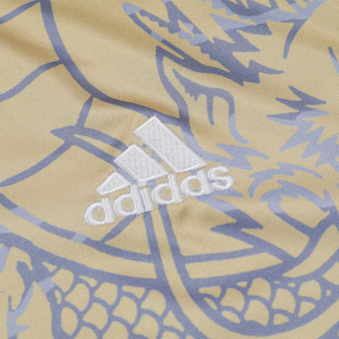 Real Madrid Zipper Sweatshirt Kit(Top+Pants) Yellow 2023/24 - view 16