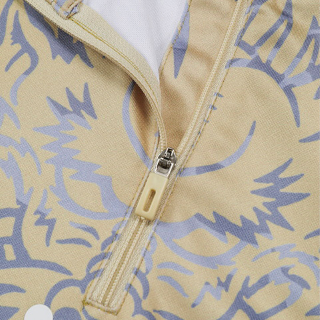 Real Madrid Zipper Sweatshirt Kit(Top+Pants) Yellow 2023/24 - view 10