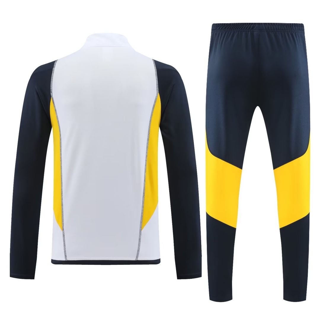 Real Madrid Zipper Sweat Kit(Top+Pants) White 2023/24 - view 3