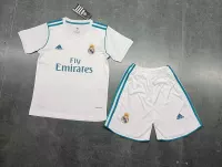 2017/18 Real Madrid Home Kids Kit Retro Jersey+Shorts - view 1