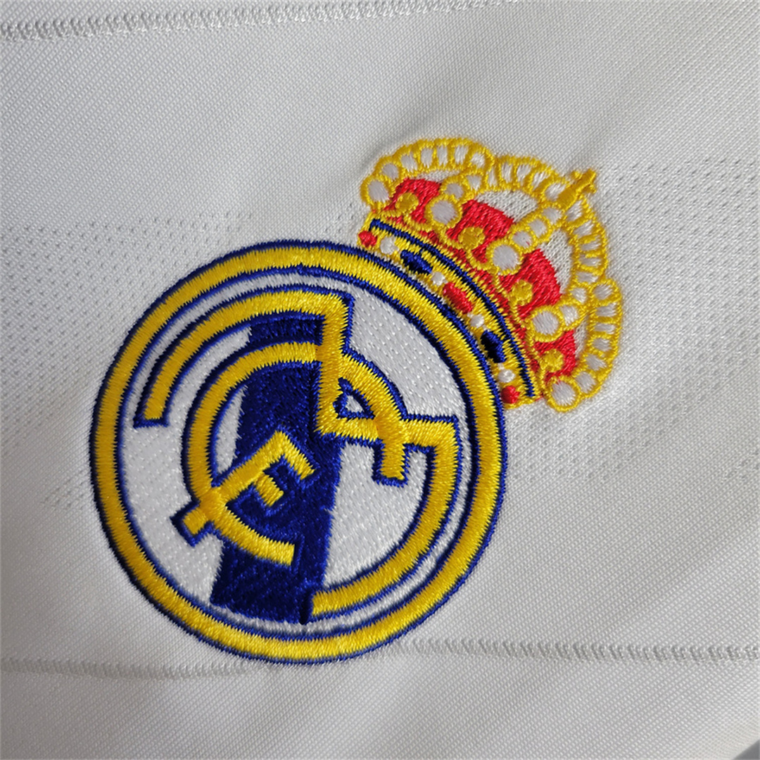 17-18 Real Madrid Home Retro Jersey Long Sleeve - view 6