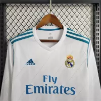 17-18 Real Madrid Home Retro Jersey Long Sleeve - view 3