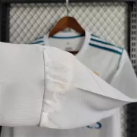 17-18 Real Madrid Home Retro Jersey Long Sleeve - view 7