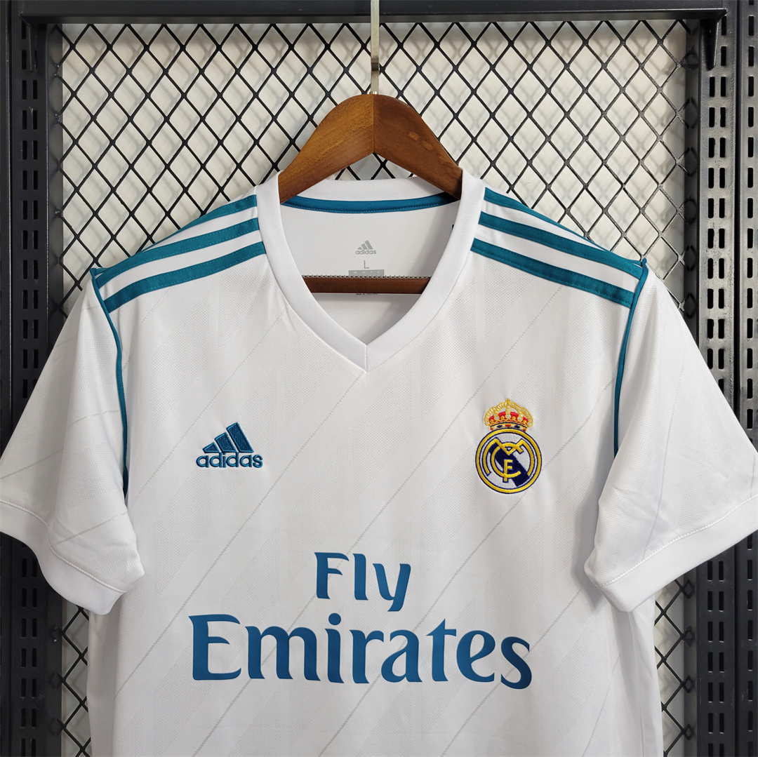 17-18 Real Madrid Home Retro Jersey - view 3
