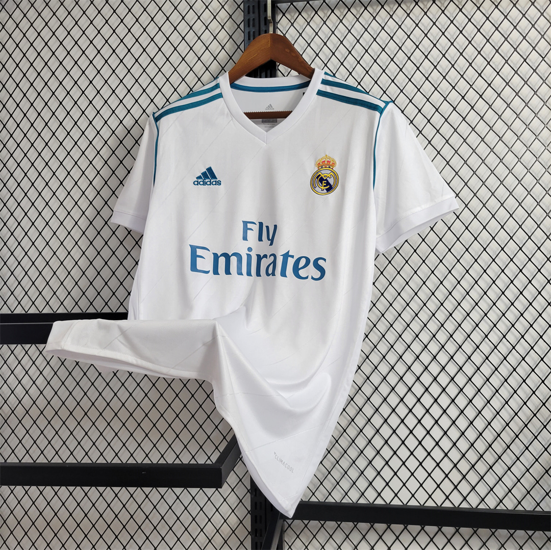17-18 Real Madrid Home Retro Jersey - view 5