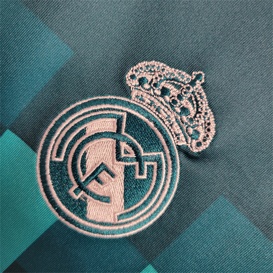 17-18 Real Madrid Third Away Retro Jersey Long Sleeve - view 8