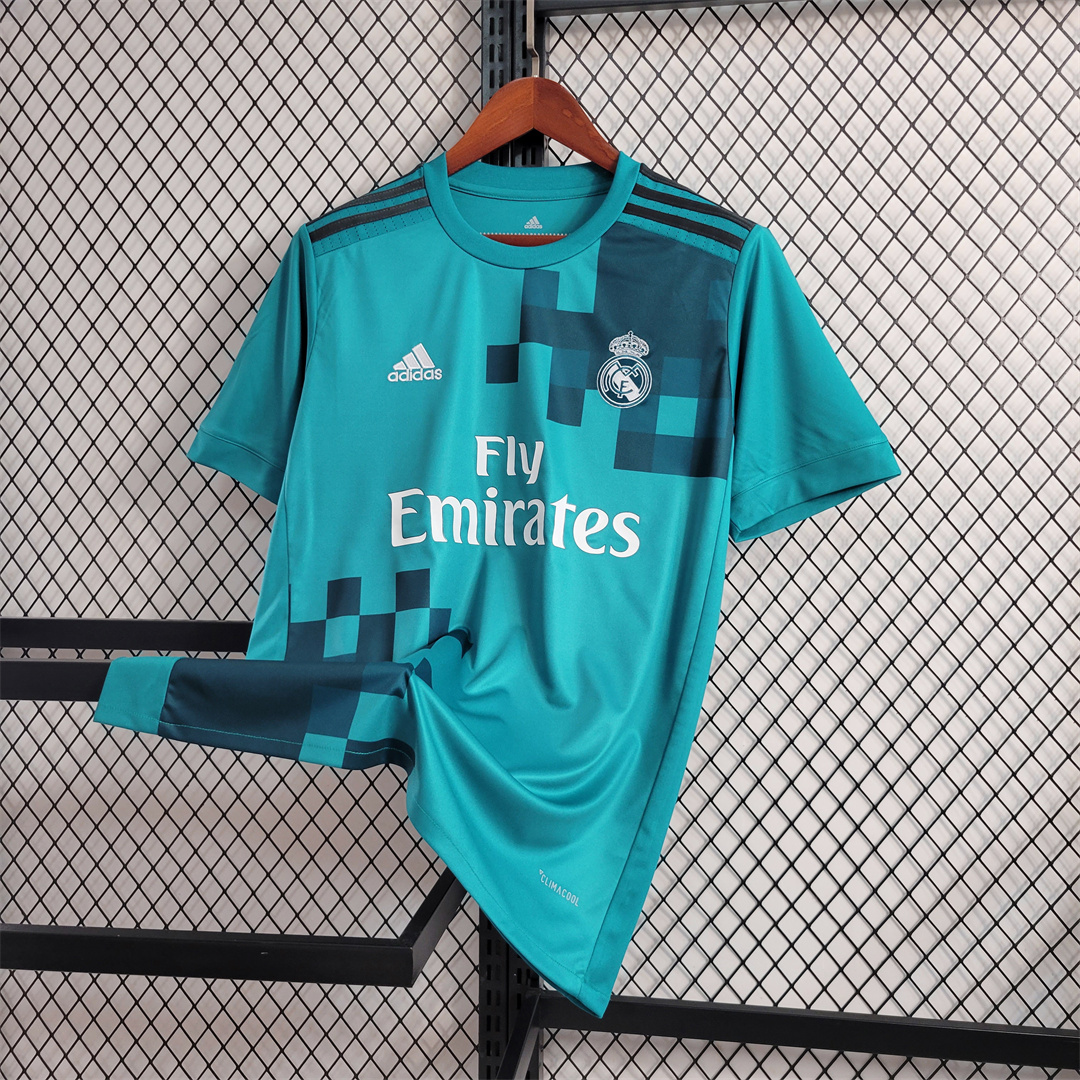 17-18 Real Madrid Third Away Retro Jersey - view 7