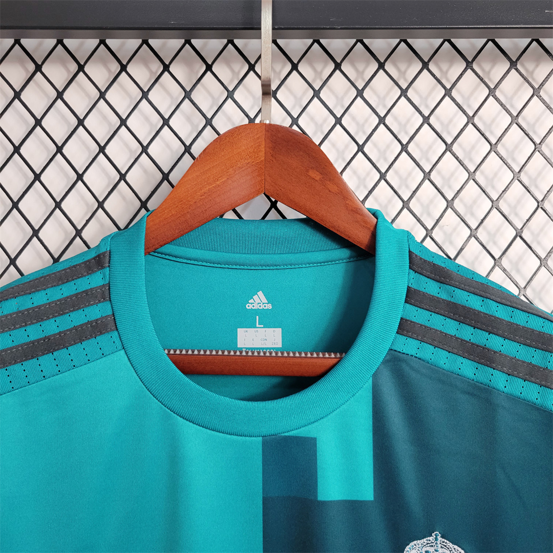 17-18 Real Madrid Third Away Retro Jersey - view 8