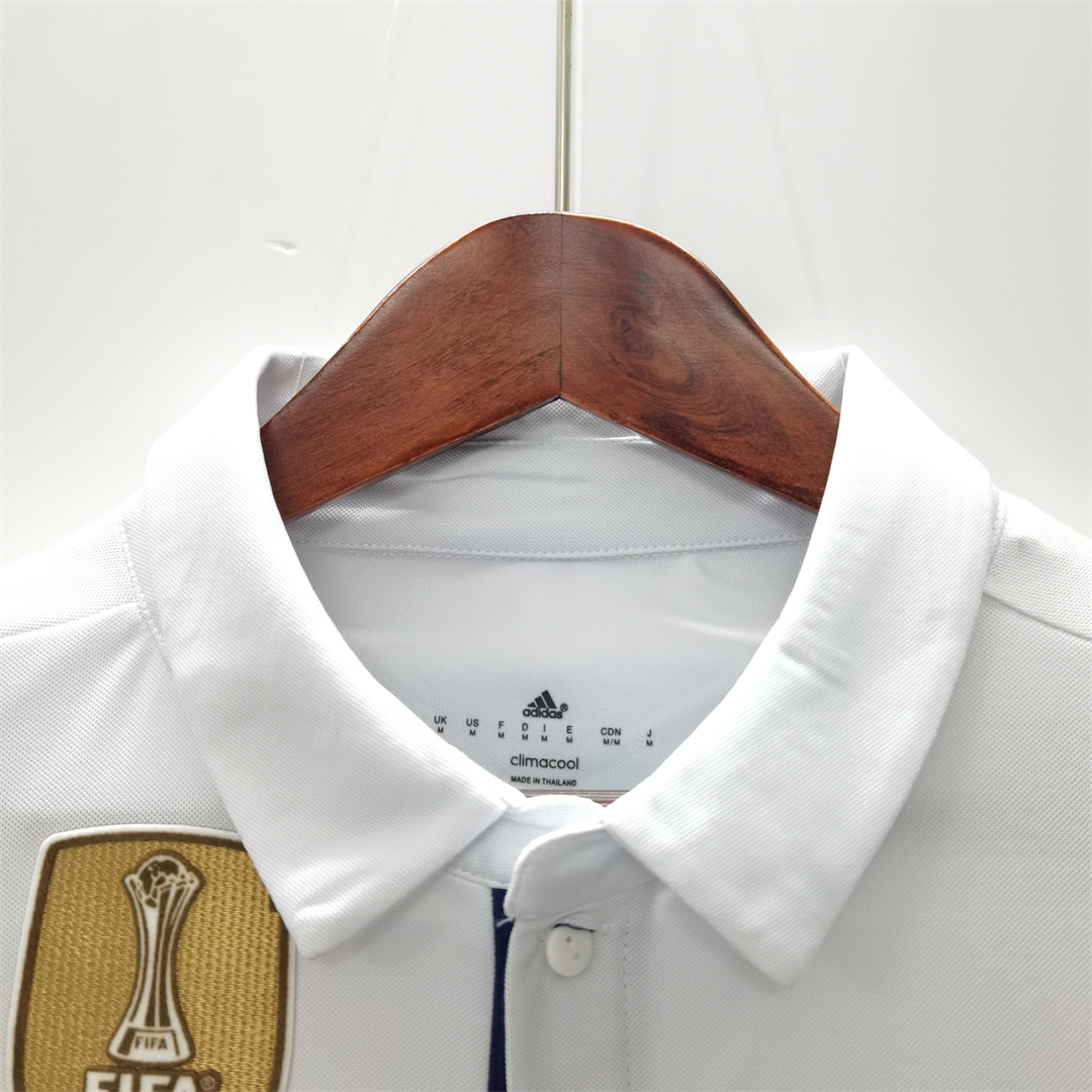 16-17 Real Madrid Home Retro Jersey - view 5