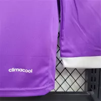 16-17 Real Madrid Away Retro Purple Jersey Long Sleeve - view 6